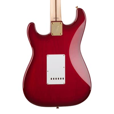 Used Fender Richie Kotzen Stratocaster - Transparent Red Burst w/Maple FB image 7