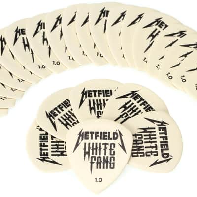 Dunlop James Hetfield White Fang Custom Guitar Picks 1.00mm 24-pack image 1