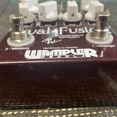 Wampler Dual Fusion Tom Quayle Signature Overdrive image 4