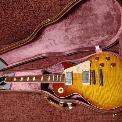 Gibson Custom Shop 60th Anniversary '59 Les Paul Standard Reissue with Indian Rosewood Fretboard 2019 - Antiquity Burst VOS image 2