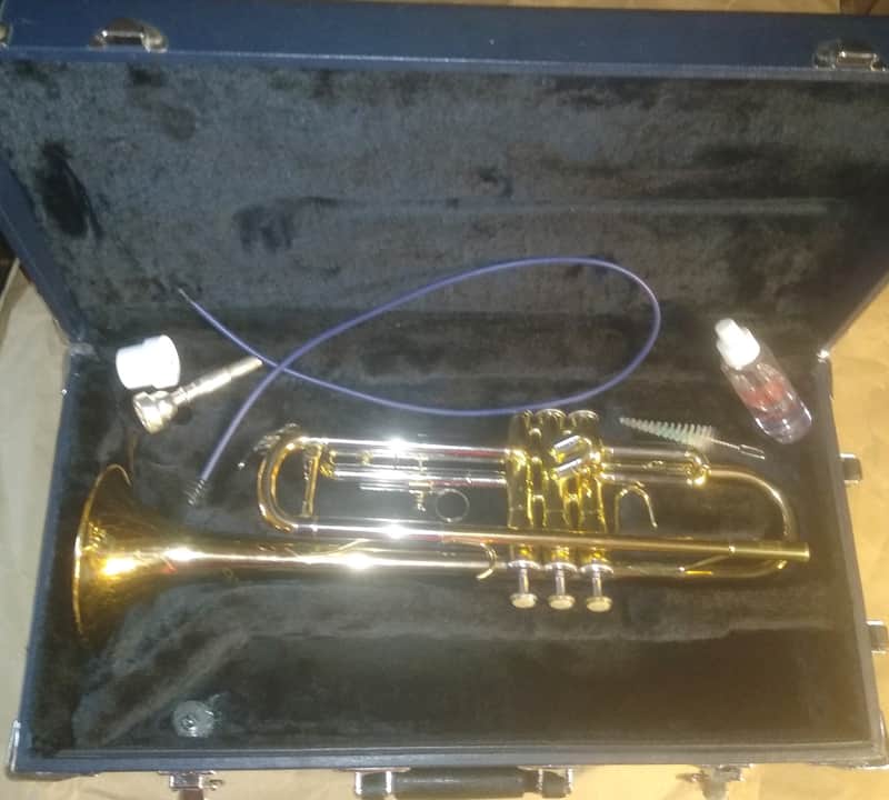 Jupiter Carnegie XL Series CTR-6 Trumpet Lacquered Brass, Good Condition image 1