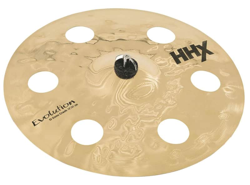 Sabian HHX 16" Evolution O-Zone Crash - Brilliant image 1