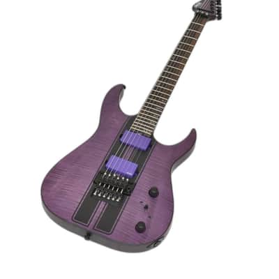 Schecter Banshee GT FR Guitar Satin Trans Purple B-Stock 0436 image 1