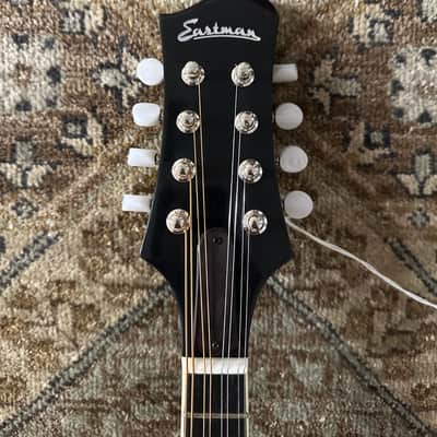 Eastman MD505 CS Mandolin A Style in Classic Sunburst w/ Case & Pro Setup image 9