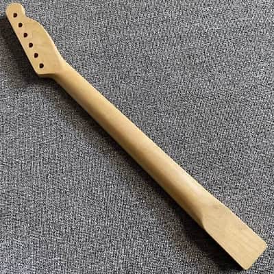 Harley Benton Lefty Maple Wood Tele Telecaster Style Guitar Neck, Rosewood 22 Frets Fingerboard image 7