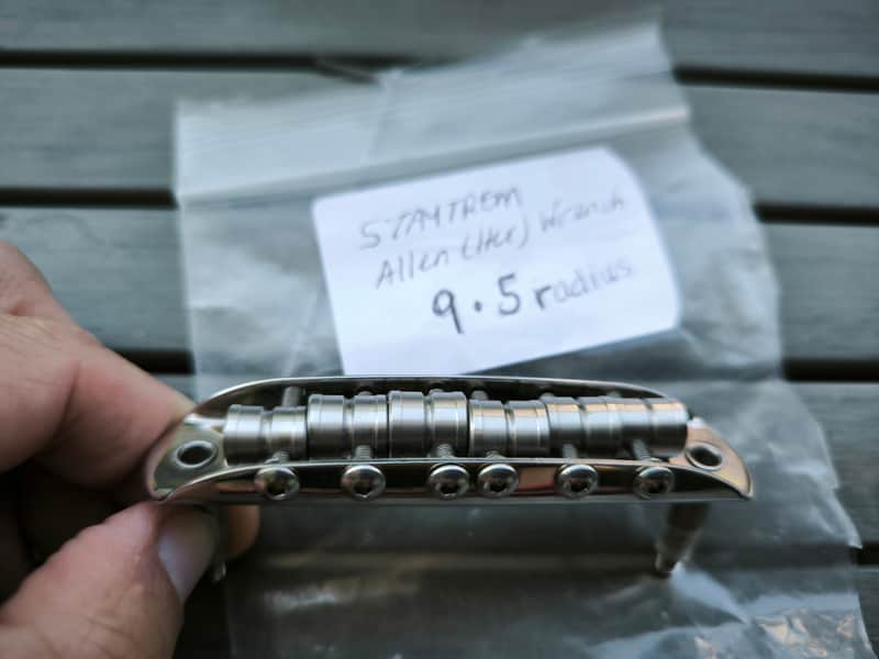 Staytrem Jaguar/jazzmaster bridge 9.5 Radius image 1