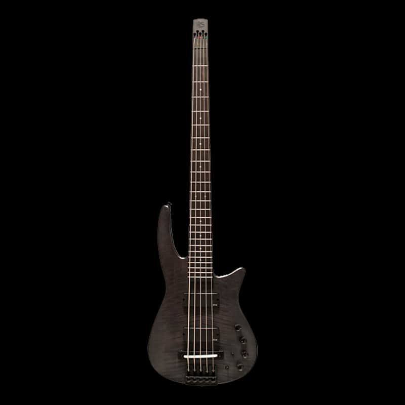 NS Design CR5 RADIUS Bass Guitar Charcoal Satin image 1
