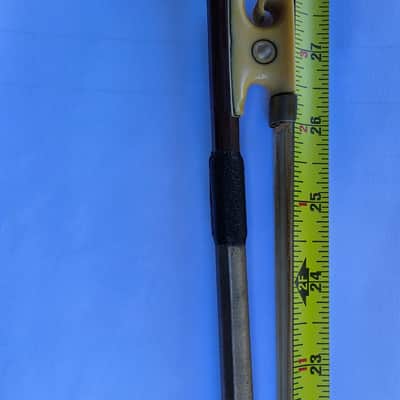 Vuillaume Style Violin bow Ivory/Nickel Silver Frog image 6