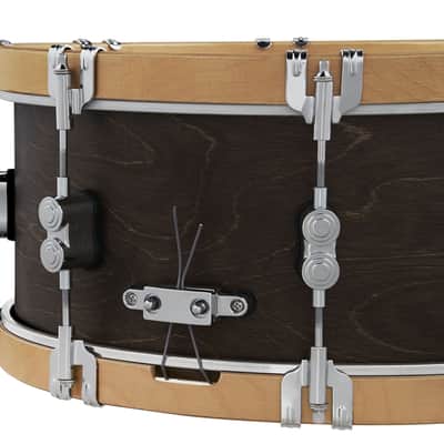 Pacific Drums & Percussion Add-Ons PDP Concept Classic, 6.5x14, Walnut/Natural Hoops Snare Drum (PDCC6514SSWN) image 5