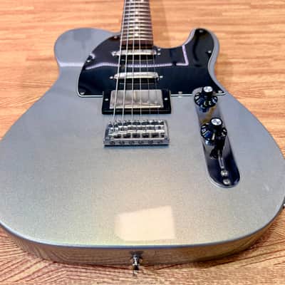 🔥2012🔥 Fender Blacktop Telecaster Baritone~ Ghost Silver HSS~ Mexican MIM Tele image 4