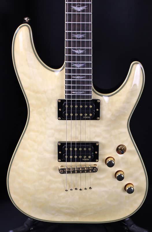 Schecter Omen Extreme 6 Electric Guitar Gloss Natural Bild 1