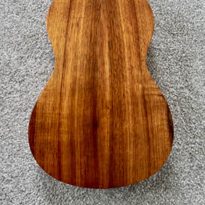 2001 G String Ukulele Co. Koa Longneck Soprano Ukulele W/ Carrying Case image 5