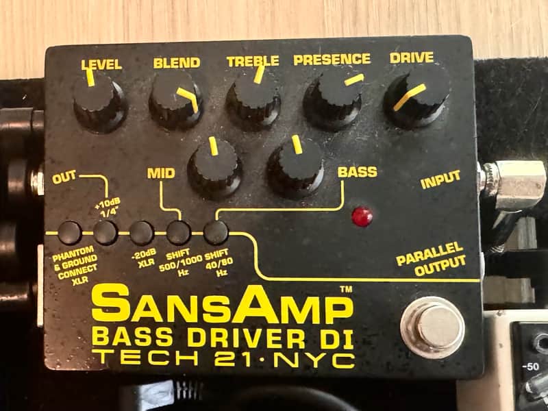 Tech 21 Sansamp Bass Driver D.I. V2