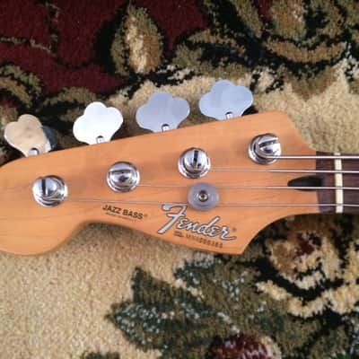 Fender JAZZ BASS  Purple / Black LEFTY  MADE IN MEXICO LEFT HANDED LH image 3