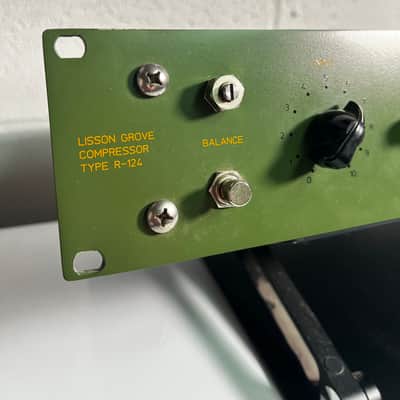 Lisson Grove R-124 Tube Compressor - Ultra-Rare, Serial #11 - Hand-Built Vintage image 1