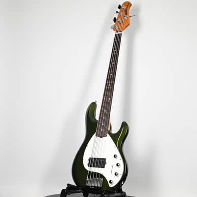 Ernie Ball Music Man StingRay 5 Special H 5-String Bass Guitar- Fallout Green (K07301) image 10