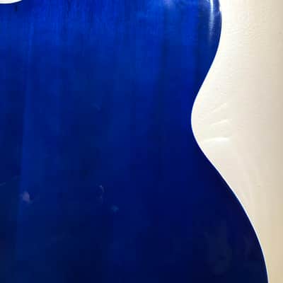 Michael Kelly Phoenix Jazz Archtop Semi Hollowbody 2005 - Blue Burst Flametop image 20