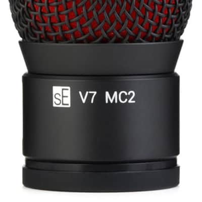 sE Electronics V7 MC2 Capsule for Sennheiser Wireless - Black image 3