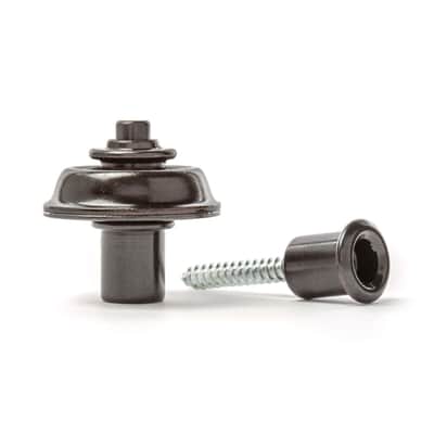 Immagine Dunlop SLS1403BK Straplok Flush Mount Strap Retainer System, Black - 3