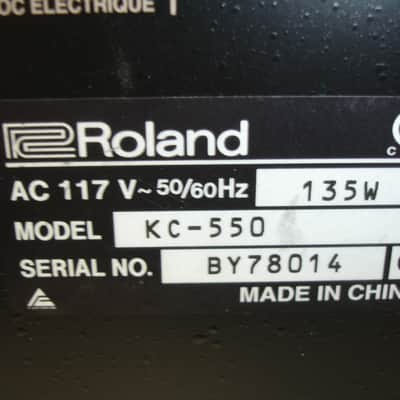Roland KC-550 180-Watt 1x15" 4-Channel Mixing Keyboard Amplifier image 11