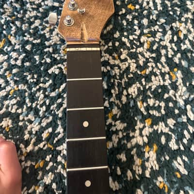 Metallic Gold Stratocaster Neck, unbranded image 4
