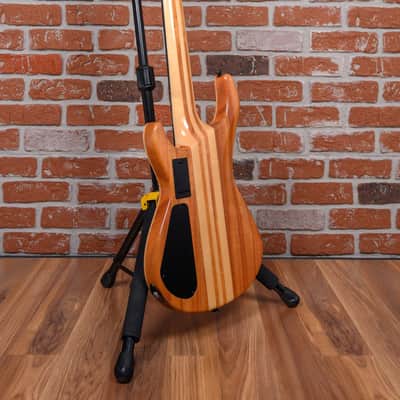 Jackson USA Custom Shop Concert Bass Masterbuilt by Mike Shannon & Pablo Santana Flame Maple Top Natural 2008 w/Hard Shell Case image 6