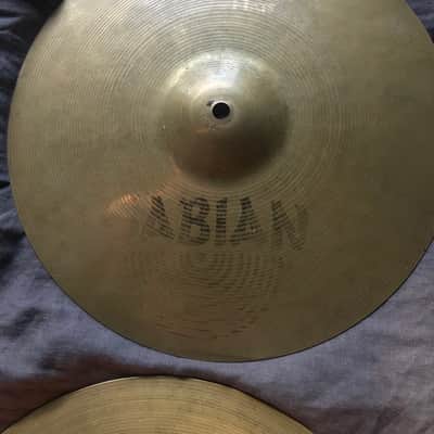 Sabian 14" AAX Stage Hi-Hat Cymbals (Pair) - Vintage New Beat / Quick Beat image 2