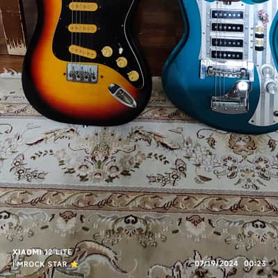 Teisco Spectrum 5 original 1960s vintage Japanese bizarre guitar