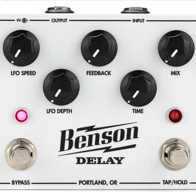 Benson Amps Delay - White Sparkle image 1