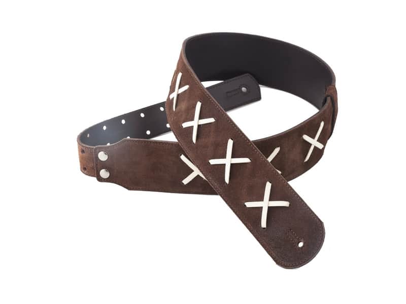 Right On Straps Legends David Gilmour Brown Strap image 1
