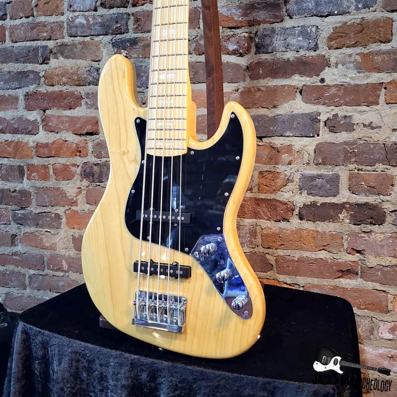 KSD Ken Smith Design Proto-J 5-String Bass (2010s - Natural Finish