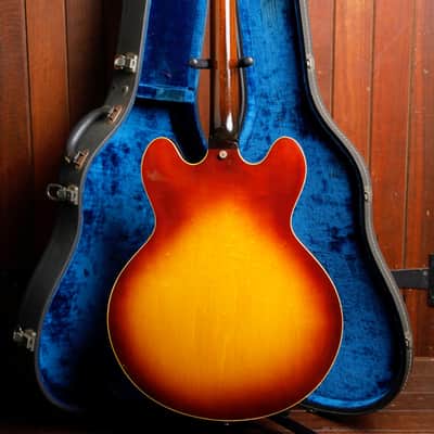 Gibson ES-345 Stereo Vintage 1968 Semi-Hollow Sunburst Electric Guitar Pre-Owned image 19