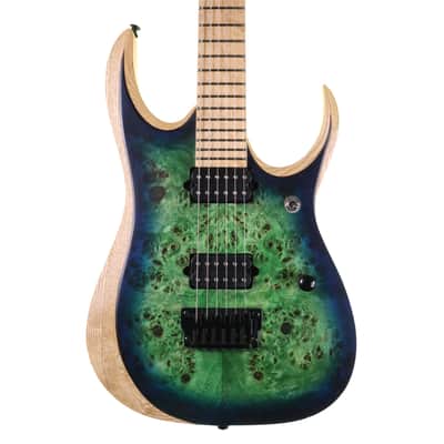 Ibanez Iron Label RGDIX6MPB-SBB Electric Guitar, Surreal Blue Burst image 1