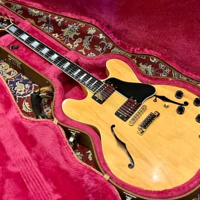 Gibson  ES-347S 1989 - Antique Natural + Case image 10