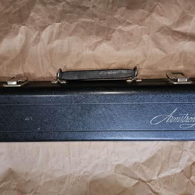 Armstrong 103 B-Foot Open-Hole Flute, with Case. USA. Very Good Condition image 2