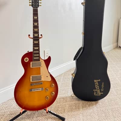 Gibson Custom Shop '58 Les Paul Standard Reissue 2006 - 2012 - Washed Cherry Burst image 6
