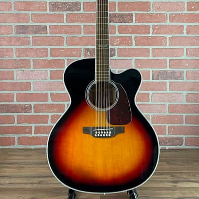 Takamine GJ72CE-12BSB 12-string Acoustic-electric Guitar - Brown Sunburst image 1