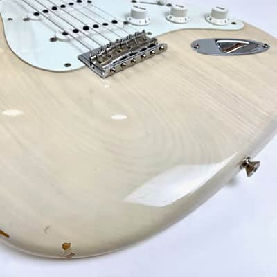 Fender Stratocaster 1955 Hardtail Custom Shop Time Capsule 2022 - White Blonde image 10