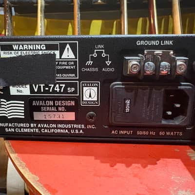 Modded Avalon VT-747SP Stereo Compressor & EQ image 8