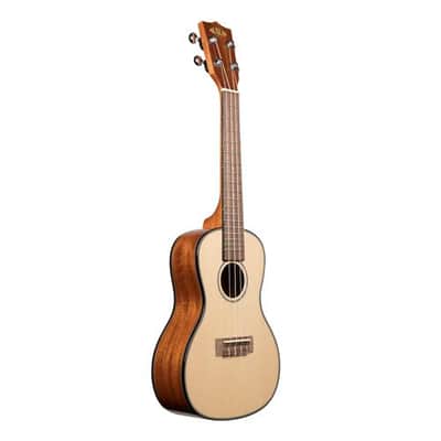 Kala Gloss Solid Spruce Mahogany Concert Ukulele image 3