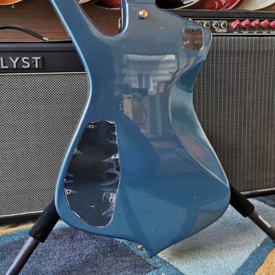 Ibanez IC420-ABM Iceman 2024 - Antique Blue Metallic image 11