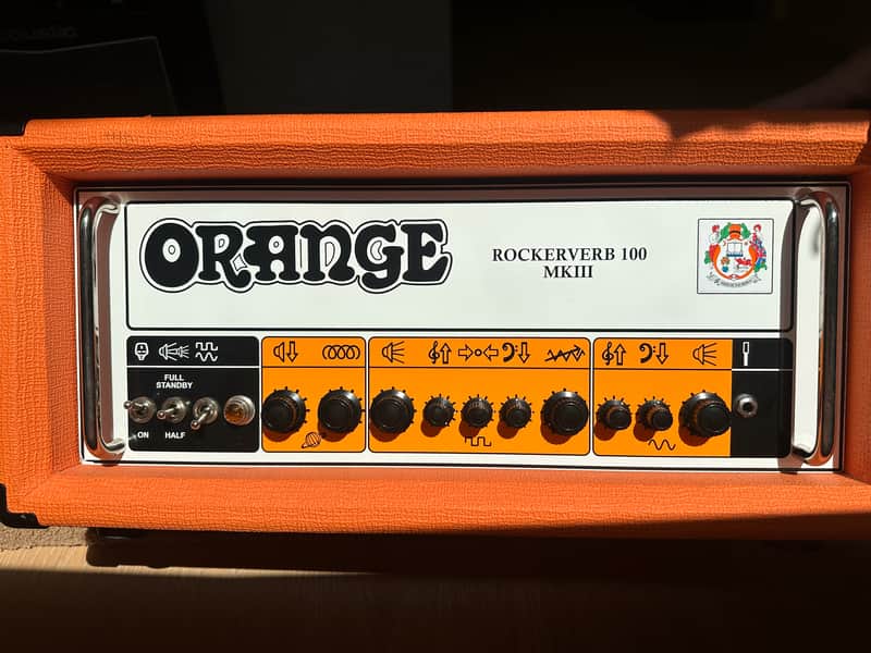 Orange Rockerverb 100 MK III 2-Channel 100-Watt Guitar Amp Head