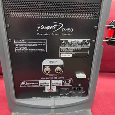 Fender Passport 150 Portable PA System - Gray image 6