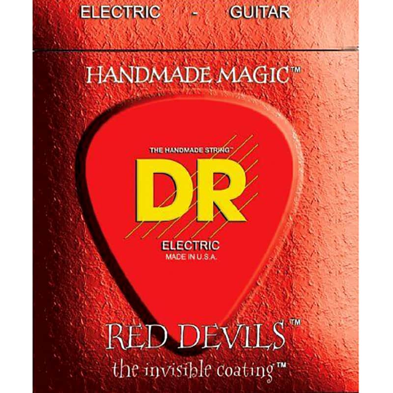 2018s DR RDE-9 Red Devils K3 Coated Electric Guitar Strings – …