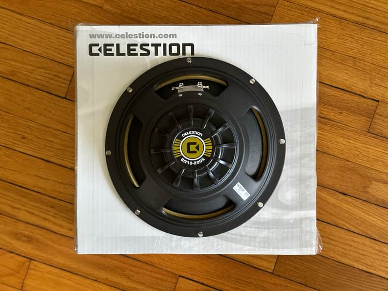 Celestion BN10-200X 10-inch 200-watt Replacement Bass Amp Speaker - 8 ohm perfect for Ampeg SVT image 1