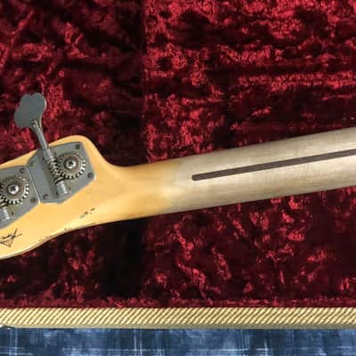 2022 Fender 55 Precision Bass Relic Custom Shop - Authorized Dealer - Only 8.7lbs Vintage White - SAVE! image 11