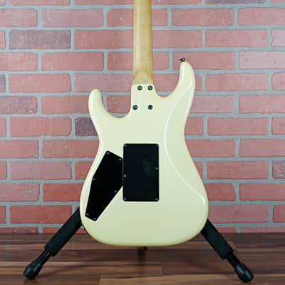 ESP Custom Shop Empire D Chris Degarmo "Queensryche" Signature model MIJ White Pearl W/Triryche 1991 image 7