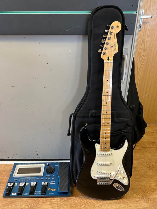 Fender GC-1 GK-Ready Stratocaster Black 2012 Electric Guitar w