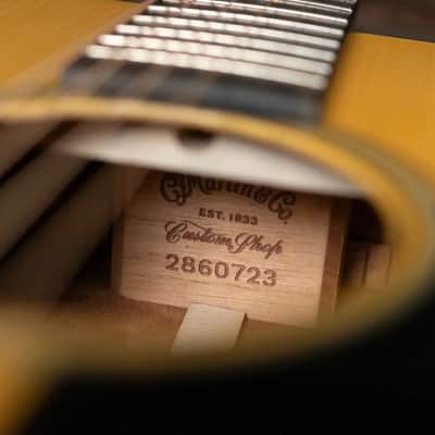 Martin Custom Shop 000-14F Old Style 18 Acoustic Guitar - Quilted Sapele with Hardshell Case image 13