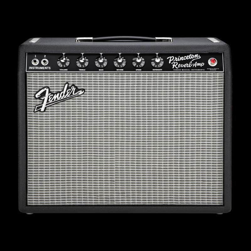 Fender '65 Princeton Reverb 1x10" 12 Watt Tube Guitar Amp Combo image 1